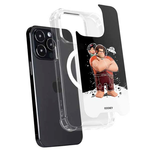 Disney Wreck-it Ralph And Vanellope Space Sketch iPhone 15 Pro MagSafe Case